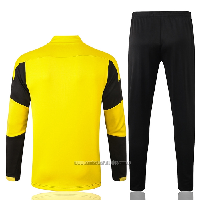 Chandal de Chaqueta del Borussia Dortmund 2020-2021 Negro